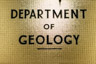 Department of geology