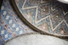 Detail of dome tiles and decoration